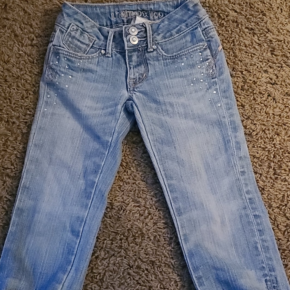 Girls Limited too Capri jeans